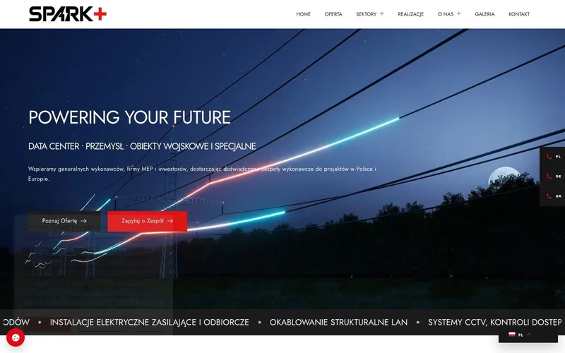 SPARK+ – rozbudowa serwisu