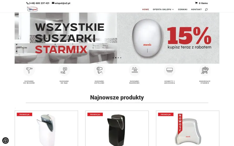 Wispol-Starmix – rozwój WooCommerce